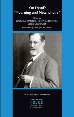 On Freud's Mourning and Melancholia de Thierry Bokanowski