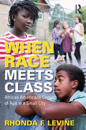 When Race Meets Class: African Americans Coming of Age in a Small City de Rhonda Levine