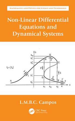 Non-Linear Differential Equations and Dynamical Systems de Luis Manuel Braga da Costa Campos