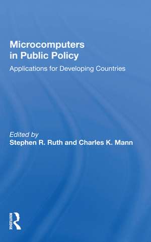 Microcomputers In Public Policy