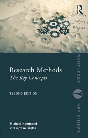 Research Methods: The Key Concepts de Michael Hammond