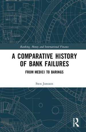 A Comparative History of Bank Failures: From Medici to Barings de Sten Jonsson