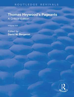 Thomas Heywood's Pageants de Thomas Heywood