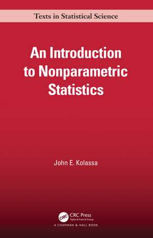 An Introduction to Nonparametric Statistics de John E. Kolassa