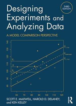 Designing Experiments and Analyzing Data: A Model Comparison Perspective, Third Edition de Scott E. Maxwell