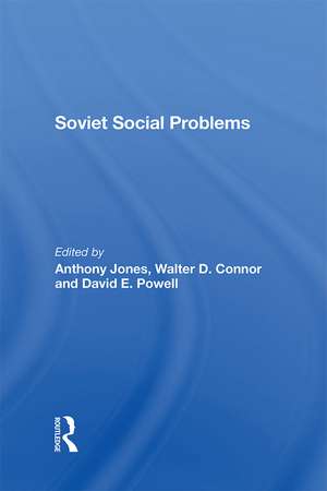 Soviet Social Problems de Walter Connor