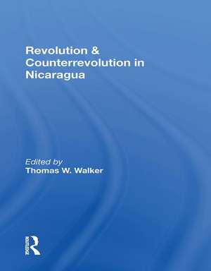 Revolution And Counterrevolution In Nicaragua de Thomas W. Walker