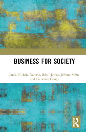 Business for Society de Lucia Michela Daniele