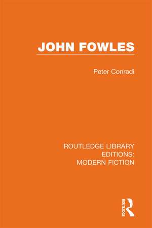 John Fowles de Peter Conradi