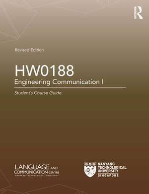 HW0188 ENGINEERING COMMUNICATION I de BOLTON