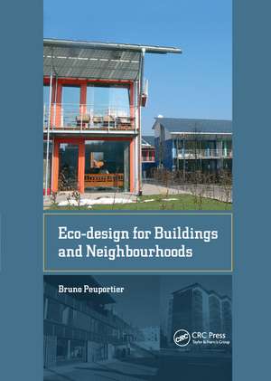 Eco-design for Buildings and Neighbourhoods de Bruno Peuportier