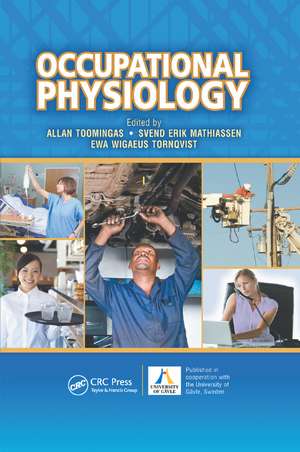 Occupational Physiology de Allan Toomingas