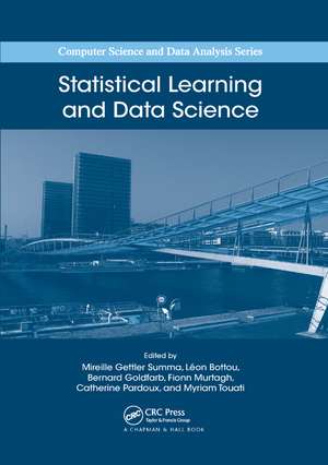 Statistical Learning and Data Science de Mireille Gettler Summa