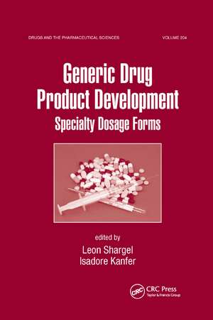 Generic Drug Product Development: Specialty Dosage Forms de Leon Shargel