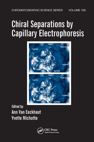 Chiral Separations by Capillary Electrophoresis de Ann Van Eeckhaut