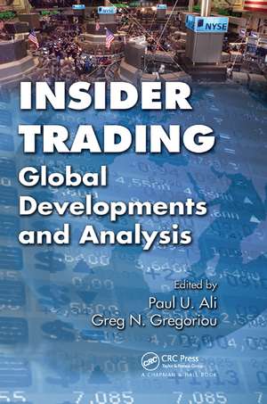 Insider Trading: Global Developments and Analysis de Paul U. Ali