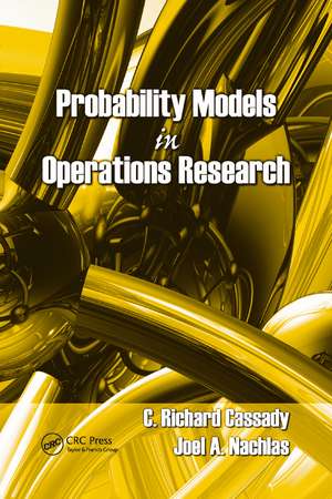 Probability Models in Operations Research de C. Richard Cassady