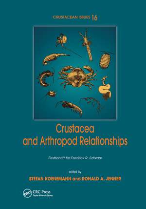 Crustacea and Arthropod Relationships de Stefan Koenemann