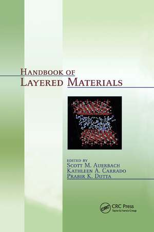 Handbook of Layered Materials de Scott M. Auerbach