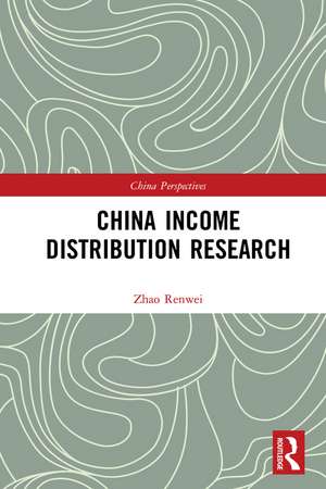 China Income Distribution Research de Renwei Zhao