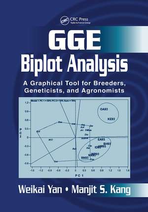 GGE Biplot Analysis: A Graphical Tool for Breeders, Geneticists, and Agronomists de Weikai Yan