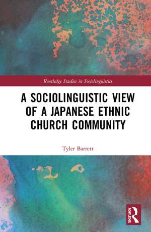 A Sociolinguistic View of A Japanese Ethnic Church Community de Tyler Barrett