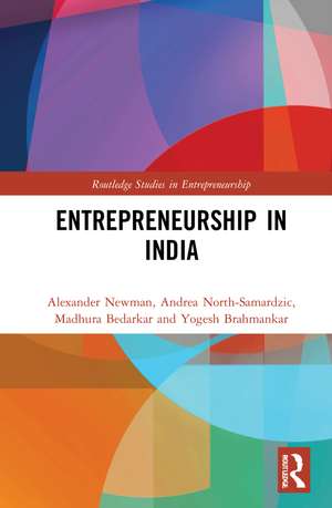 Entrepreneurship in India de Alexander Newman