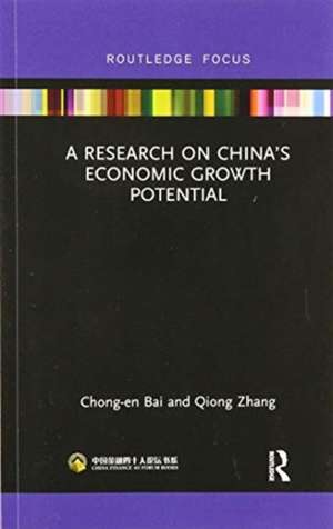 A Research on China’s Economic Growth Potential de Chong-en Bai