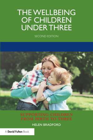 The Wellbeing of Children under Three de Helen Bradford