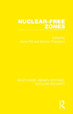 Nuclear-Free Zones de David Pitt