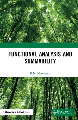 Functional Analysis and Summability de P.N. Natarajan