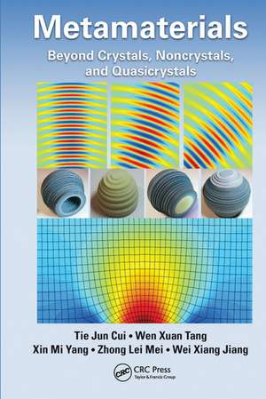 Metamaterials: Beyond Crystals, Noncrystals, and Quasicrystals de Tie Jun Cui