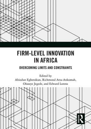 Firm-Level Innovation In Africa: Overcoming Limits and Constraints de Abiodun Egbetokun