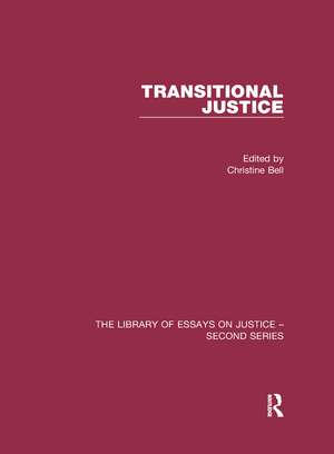 Transitional Justice de Christine Bell