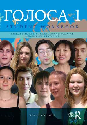 Golosa: Student Workbook, Book One de Richard Robin