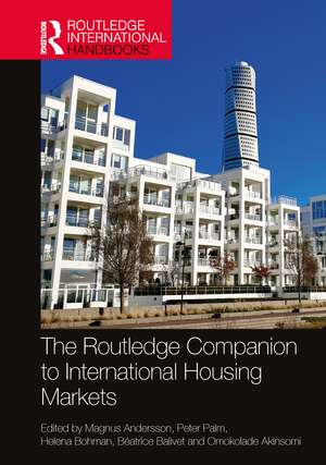 The Routledge Companion to International Housing Markets de Magnus Andersson