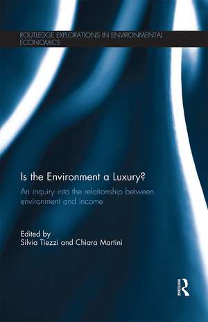 Is the Environment a Luxury?: An Inquiry into the relationship between environment and income de Silvia Tiezzi