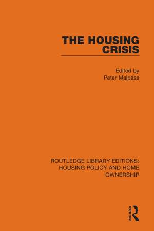 The Housing Crisis de Peter Malpass