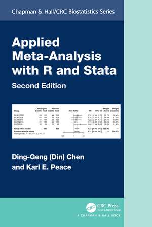 Applied Meta-Analysis with R and Stata de Ding-Geng (Din) Chen