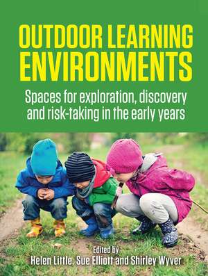 Outdoor Learning Environments: Spaces for exploration, discovery and risk-taking in the early years de Helen Little