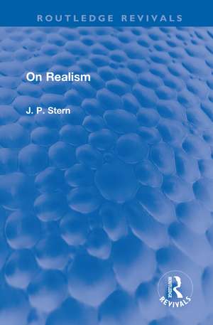 On Realism de J. P. Stern