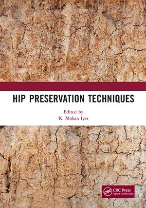 Hip Preservation Techniques de K. Mohan Iyer