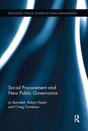 Social Procurement and New Public Governance de Josephine Barraket