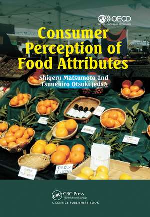 Consumer Perception of Food Attributes de Shigeru Matsumoto