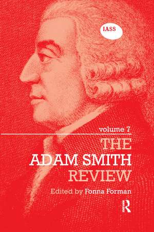 The Adam Smith Review Volume 7 de Fonna Forman