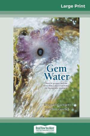 Gem Water de Joachim Goebel