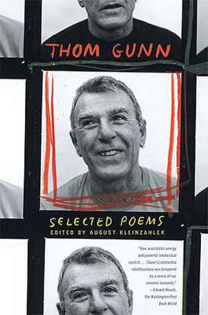 Selected Poems de Thom Gunn