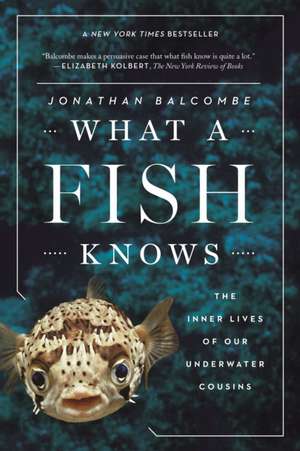 What a Fish Knows de Jonathan Balcombe