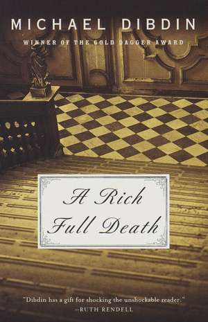 A Rich Full Death de Michael Dibdin