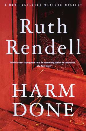 Harm Done de Ruth Rendell